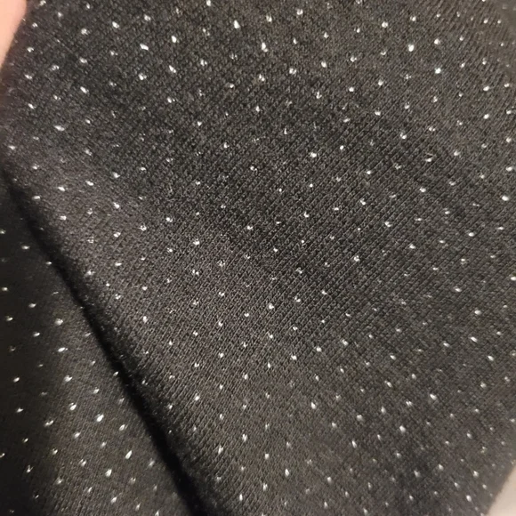 Chicos black sparkle leggings size 1 US small 8 - Picture 3 of 6